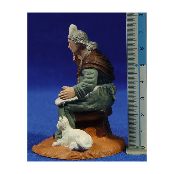 Pastora hilandera 10 cm durexina Oliver