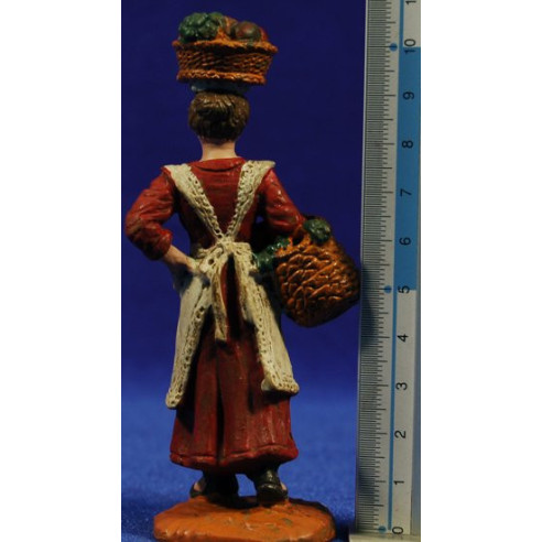 Woman with fruit baskets 10 cm durexina Oliver