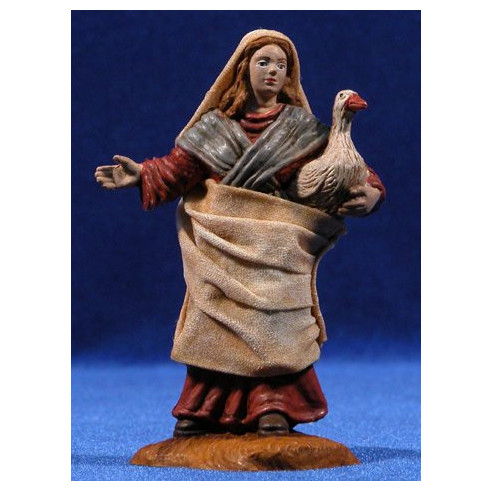 Pastora con oca con ropa 10 cm durexina Oliver