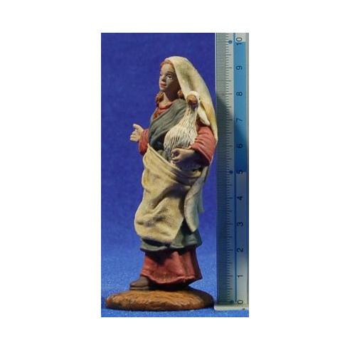 Pastora con oca con ropa 10 cm durexina Oliver