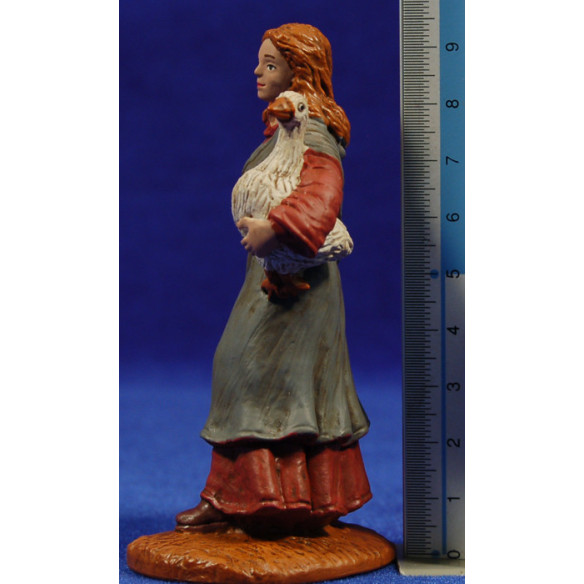 Pastora con oca 10 cm durexina Oliver