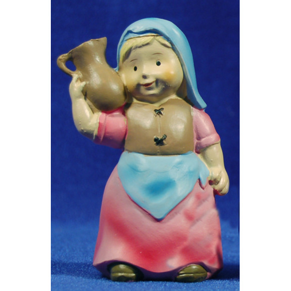Pastora samaritana naïf 10 cm marmolina Oliver
