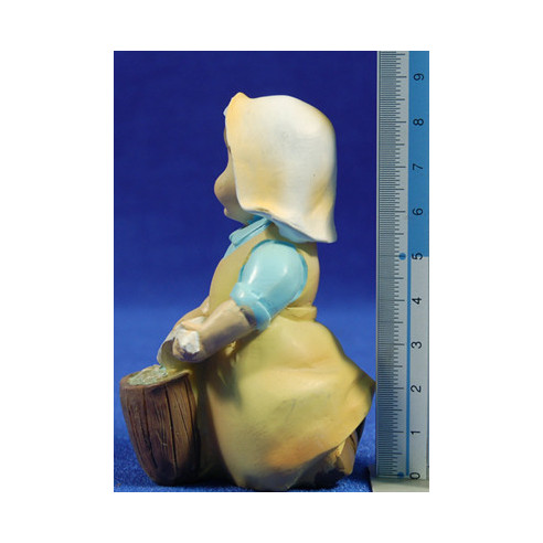 Lavandera naïf 10 cm marmolina Oliver