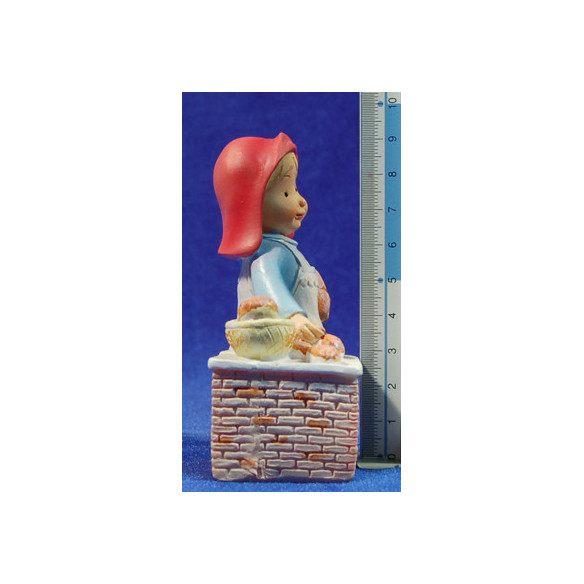 Pastora panadera naïf 10 cm marmolina Oliver