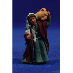 Pastora amb gerra 5 cm roba i fang