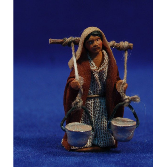 Pastora con cubos 5 cm ropa y barro