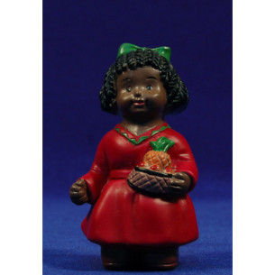 Oriental woman naïf 10 cm marmolina Oliver
