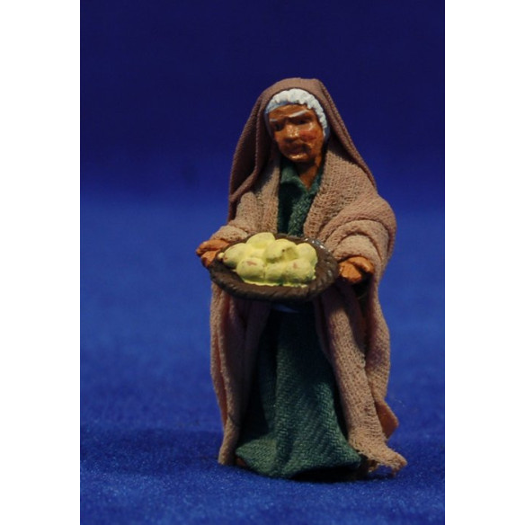 Pastora con zafata 5 cm ropa y barro