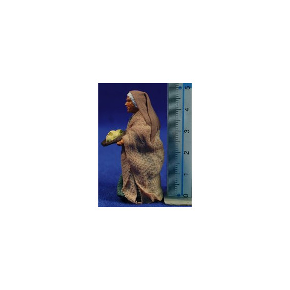 Pastora con zafata 5 cm ropa y barro