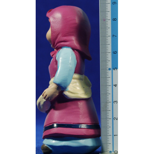 Pastora donant menjar naïf 10 cm marmolina Oliver
