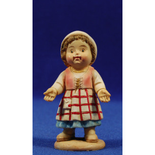 Pastora venedora naïf 8 cm marmolina Belenes Puig