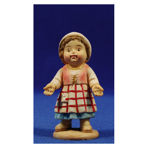 Pastora venedora naïf 8 cm marmolina Belenes Puig