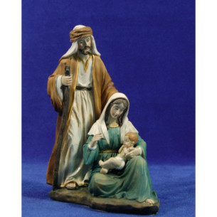 Nativity alone 18 cm resin