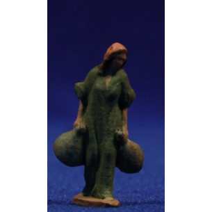 Pastora aguadora 3 cm pasta cerámica Hermanos Cerrada