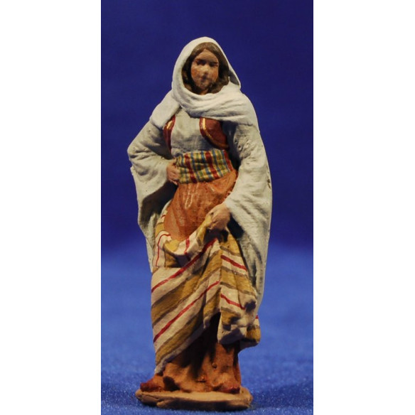 Woman 7 cm ceramic paste Hermanos Cerrada