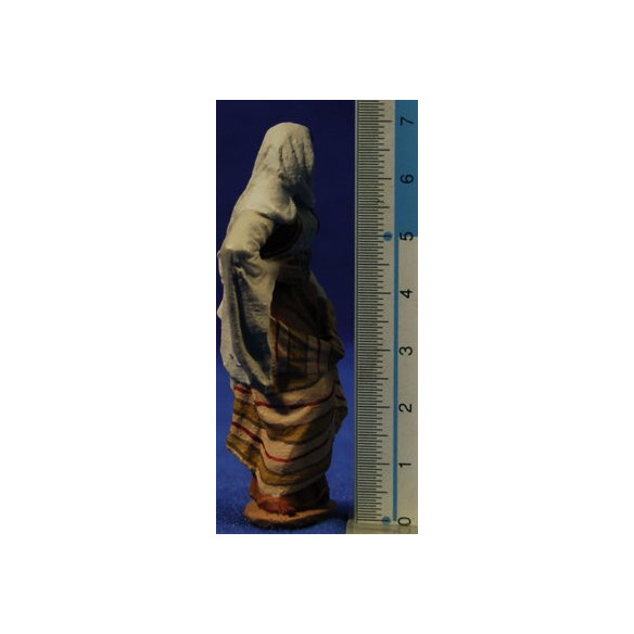 Woman 7 cm ceramic paste Hermanos Cerrada