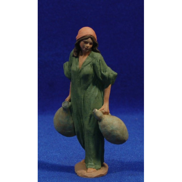 Pastora aiguadora 12 cm pasta ceràmica Hermanos Cerrada
