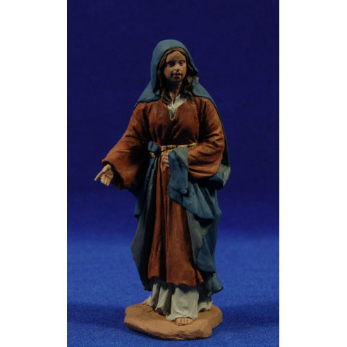 Pastora 14 cm pasta cerámica Hermanos Cerrada