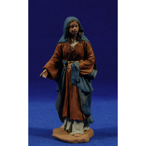 Woman 14 cm ceramic paste Hermanos Cerrada