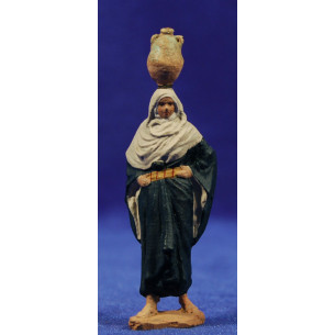Pastora amb gerra 7 cm pasta ceràmica Hermanos Cerrada