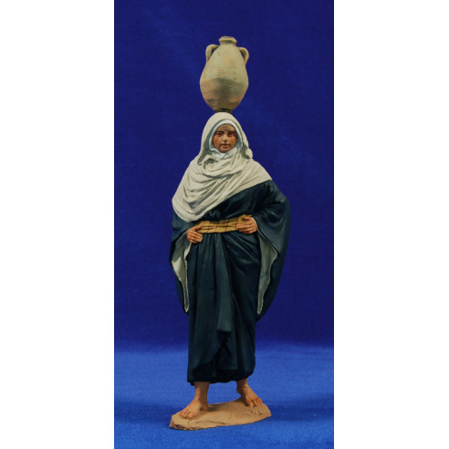 Pastora aguadora 20 cm pasta cerámica Hermanos Cerrada