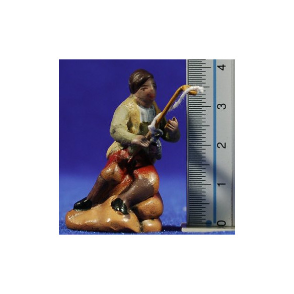 Pescador 5 cm fang pintat Figuralia
