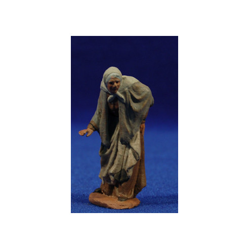 Old woman popular 7 cm ceramic paste Hermanos Cerrada