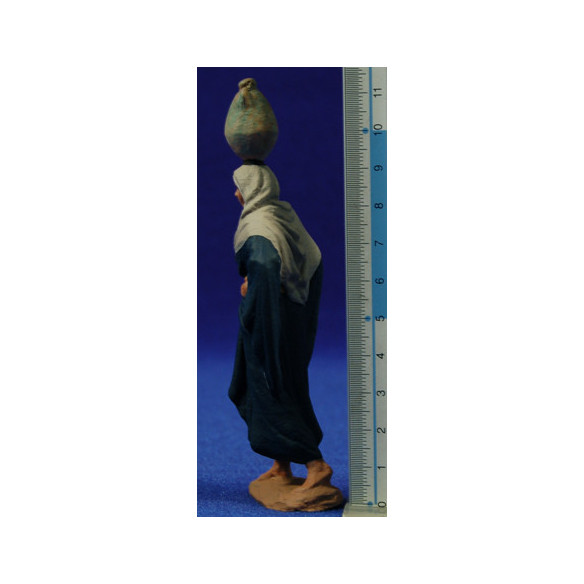 Pastora aguadora 9 cm pasta cerámica Hermanos Cerrada