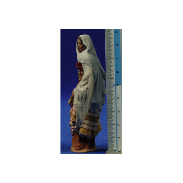 Woman 9 cm ceramic paste Hermanos Cerrada