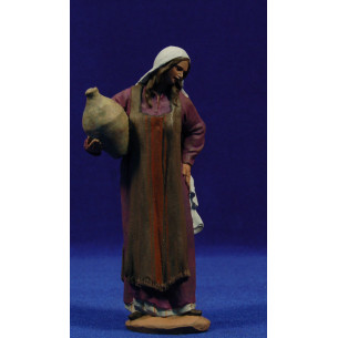 Pastora con cántaro 16 cm pasta cerámica Hermanos Cerrada