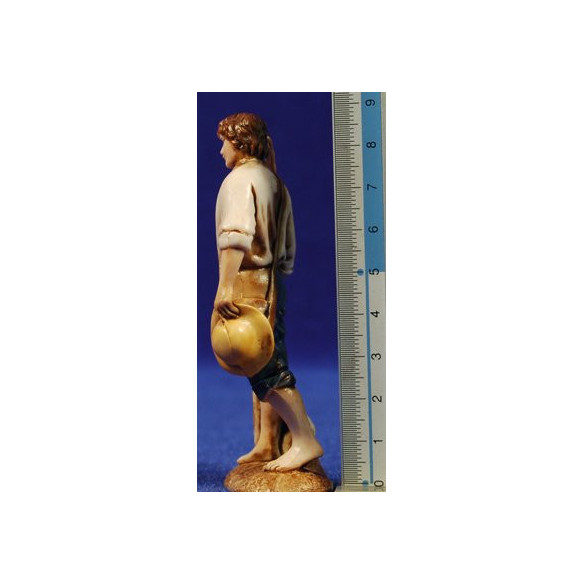 Pescador de pie con sombrero 10 cm plástico Moranduzzo - Landi estilo 700