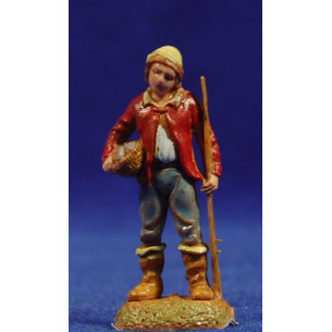 Pescador dret 6 cm plàstic Moranduzzo - Landi estil 700