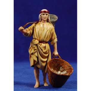 Pescador de pie 12-13  cm plástico Moranduzzo - Landi estilo 700