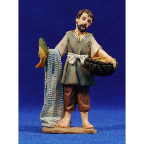 Pescatore 11 cm resina