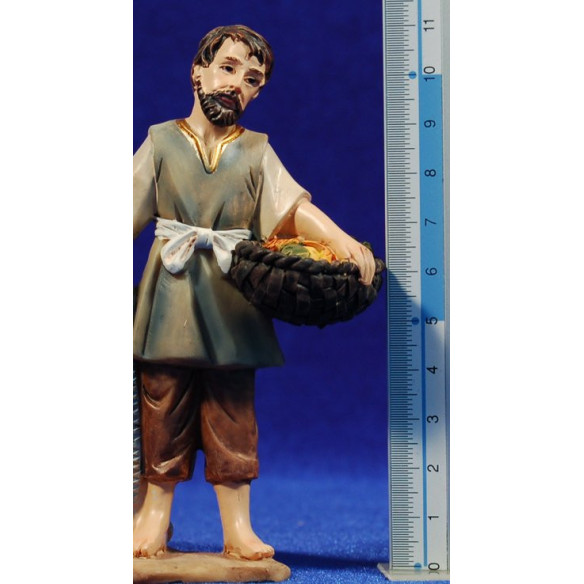 Pescador 11 cm resina