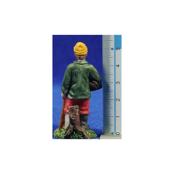 Pescador 6 cm resina