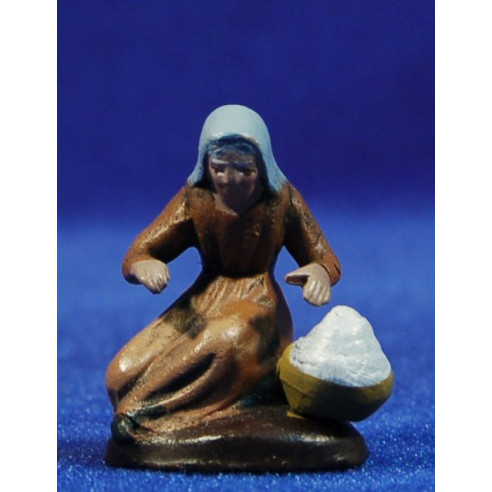 Pastora rentadora 5 cm fang pintat Figuralia