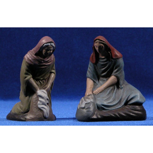 Pastora rentadora 12 cm fang pintat Figuralia