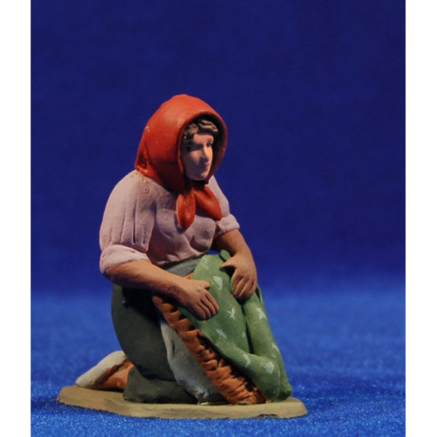 Pastora rentadora catalana 8 cm fang pintat Delgado