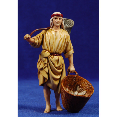 Pescador dret 12-13  cm plàstic Moranduzzo - Landi estil 700