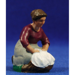 Pastora lavandaia 9 cm plastica fabregat