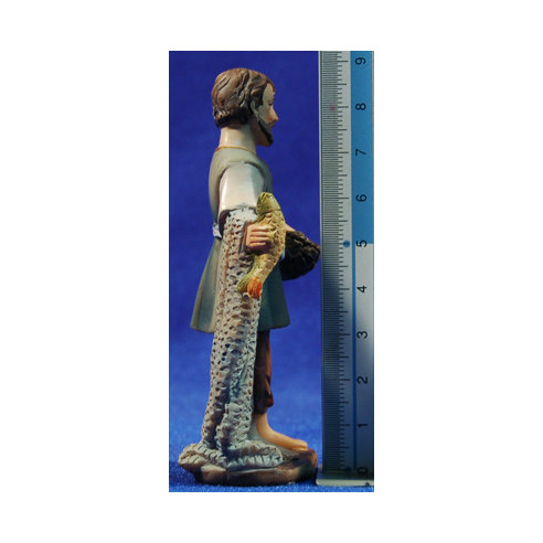 Pescatore 9 cm in resina