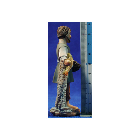 Pescatore 9 cm in resina