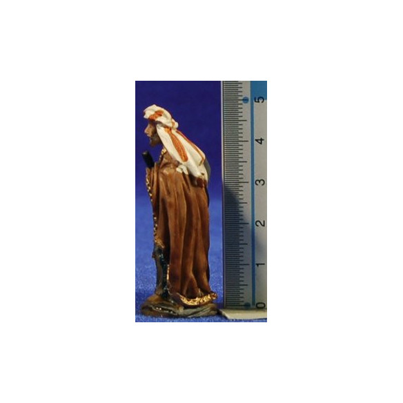 Natività con i re magi e pastore 4,5 cm resina