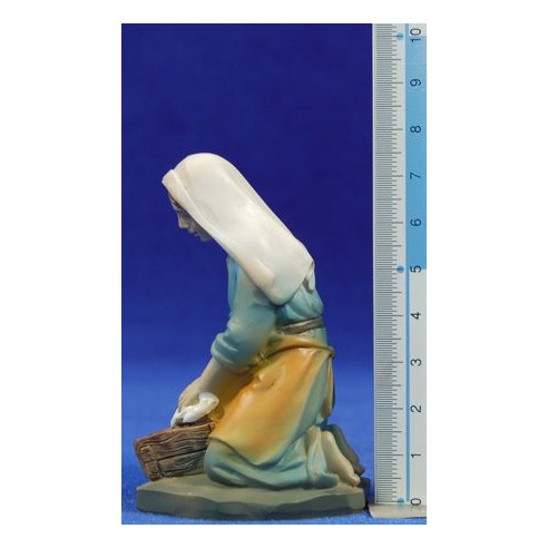 Pastora lavandaia 11 cm resina