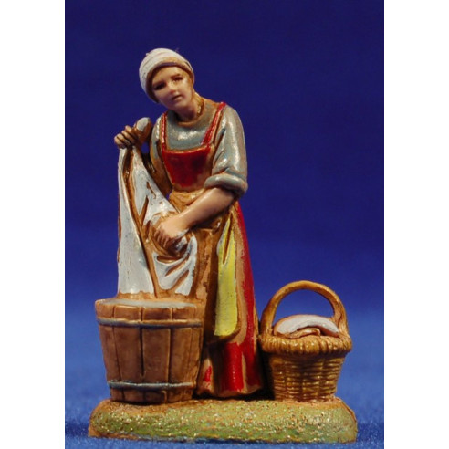 Lavandaia 6 cm plastica Moranduzzo - Landi stile 700