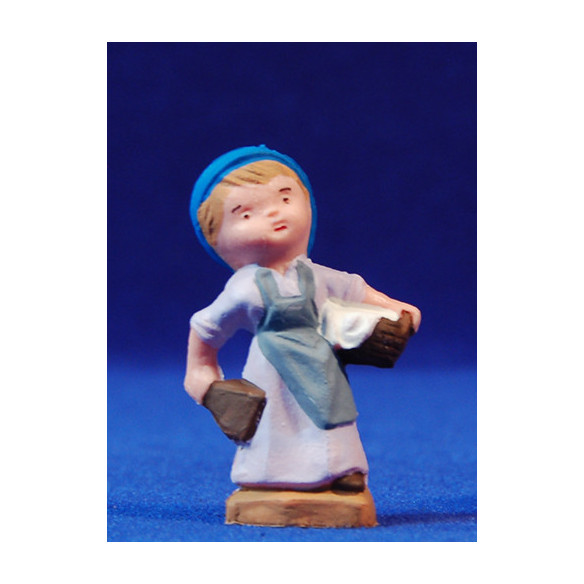 Pastora lavandera de pie 5 cm plástico moderno Belenes Puig