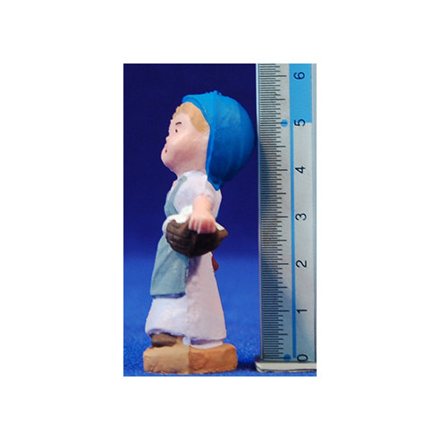 Pastora lavandaia in piedi 5 cm plastica moderno Belenes Puig