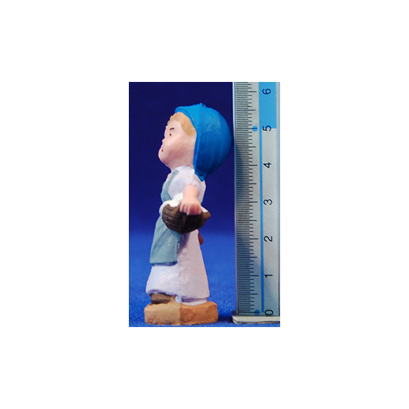 Pastora rentadora de peu 5 cm plàstic modern Belenes Puig
