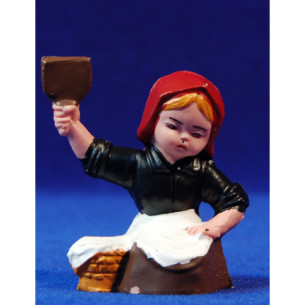 Pastora lavandaia in piedi 8 cm plastica moderno Belenes Puig